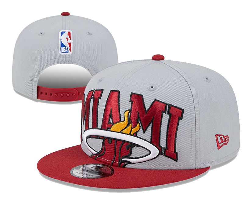 Miami Heat Stitched Snapback Hats 045